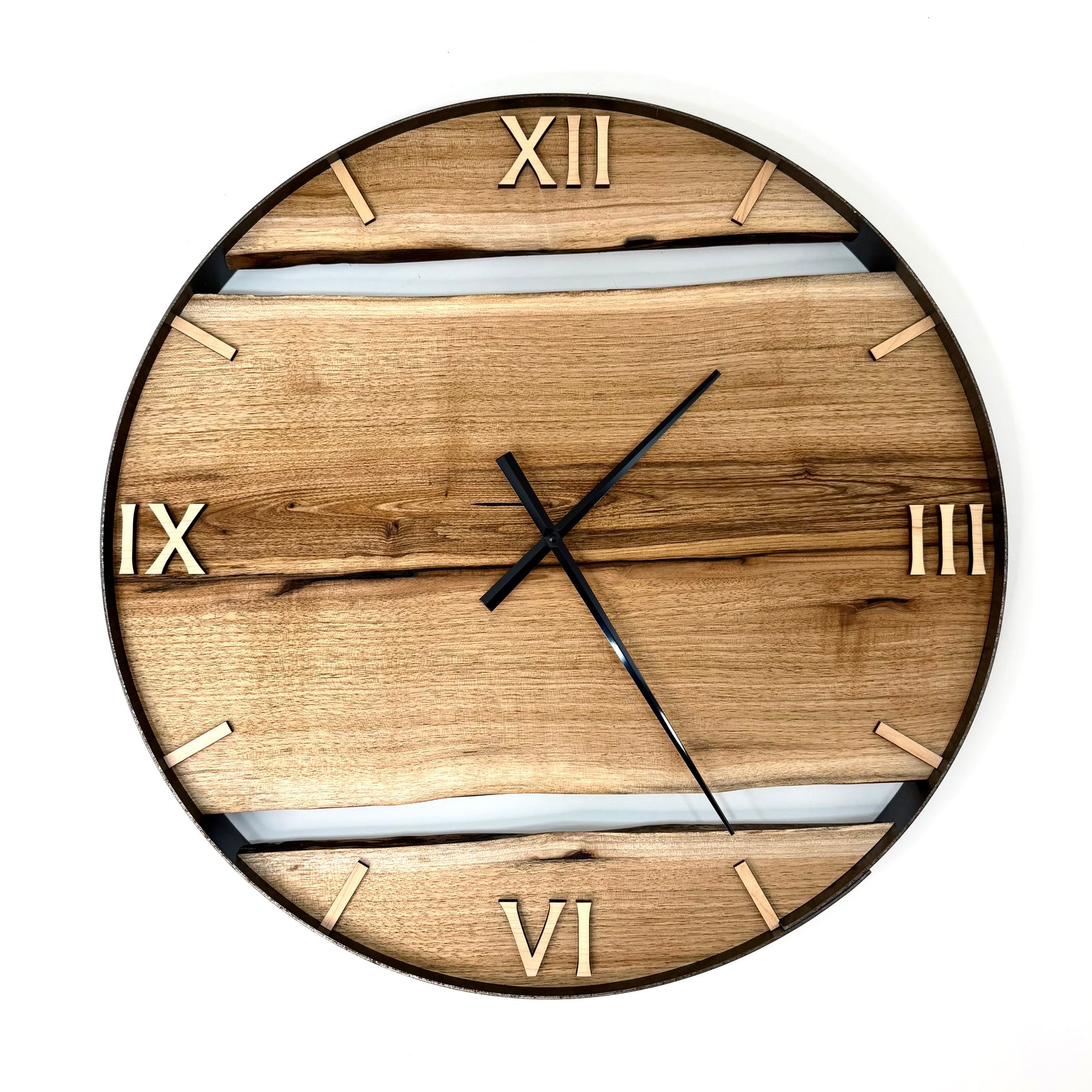 *NEW // 25” Butternut Live Edge Wood Clock