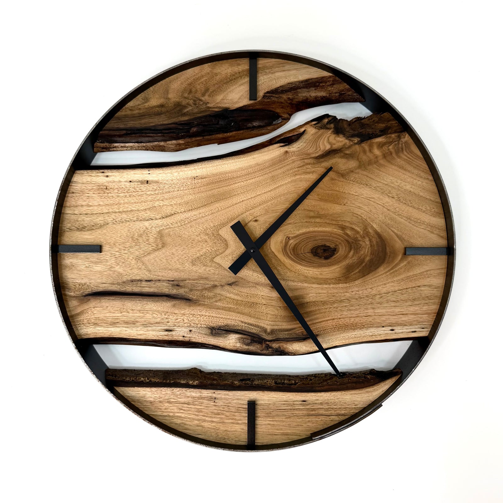 *NEW // 18” Butternut Live Edge Wood Clock