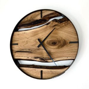 *NEW // 18” Butternut Live Edge Wood Clock