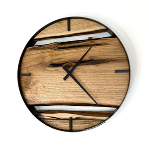 *NEW // 18” Butternut Live Edge Wood Clock