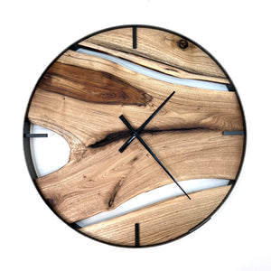 *NEW // 25” Butternut Live Edge Wood Clock