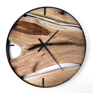 *NEW // 25” Butternut Live Edge Wood Clock