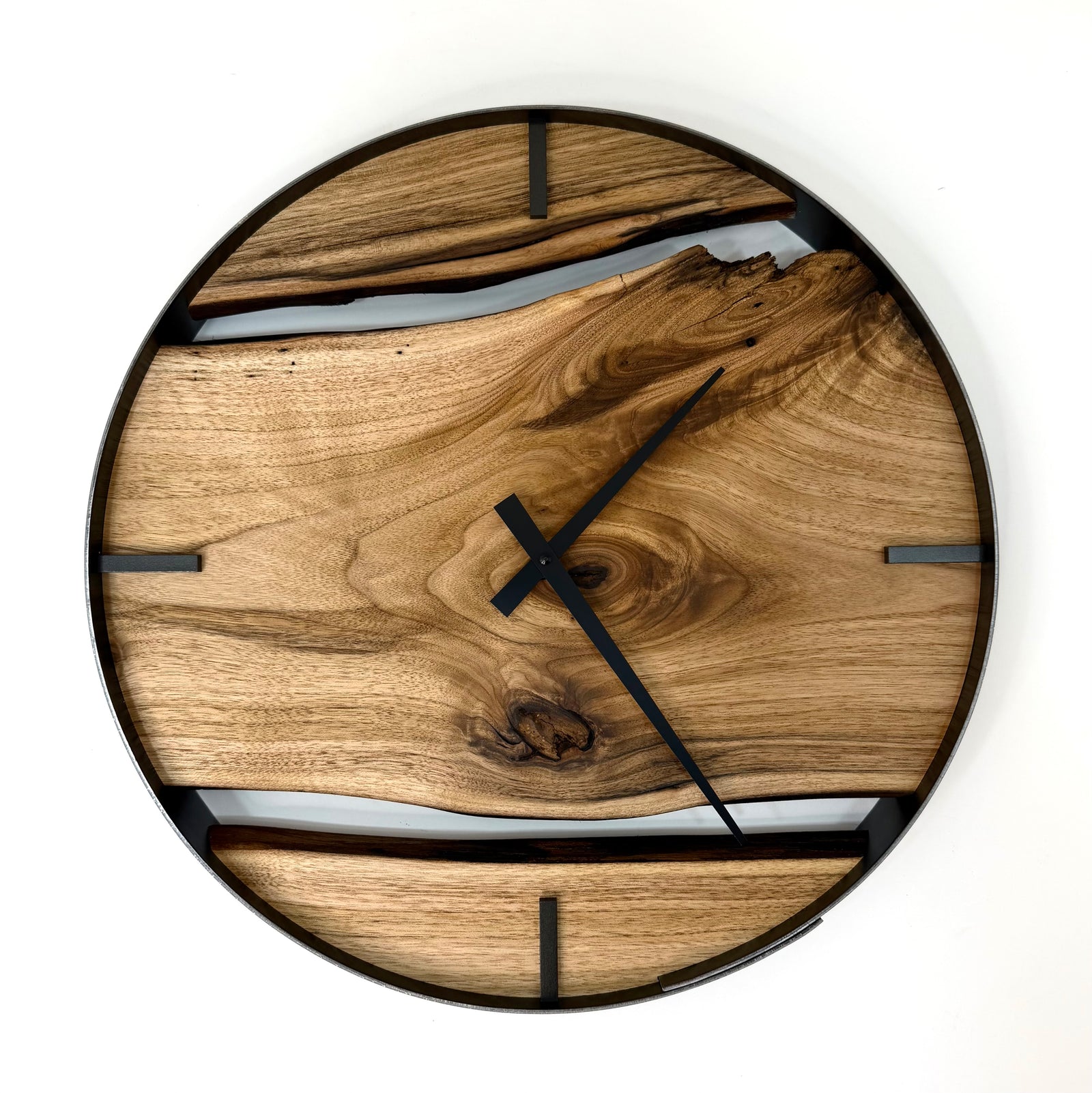 *NEW // 18” Butternut Live Edge Wood Clock