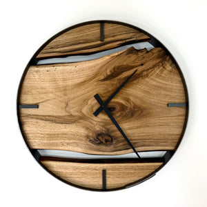 *NEW // 18” Butternut Live Edge Wood Clock