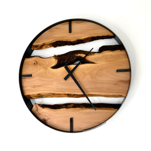 *NEW // 18” Applewood Live Edge Wall Clock