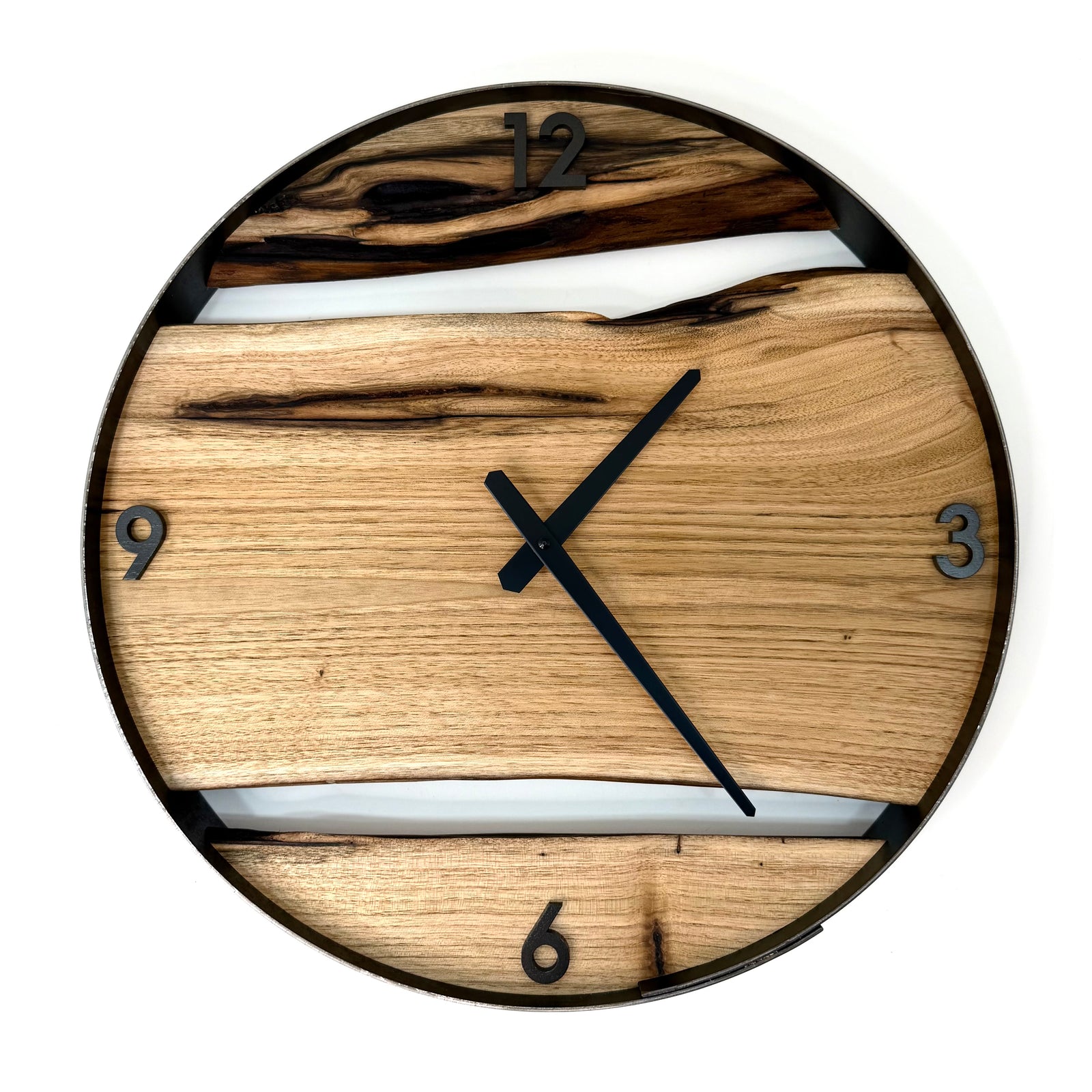 *NEW // 18” Butternut Live Edge Wood Clock