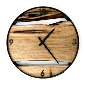 *NEW // 18” Butternut Live Edge Wood Clock