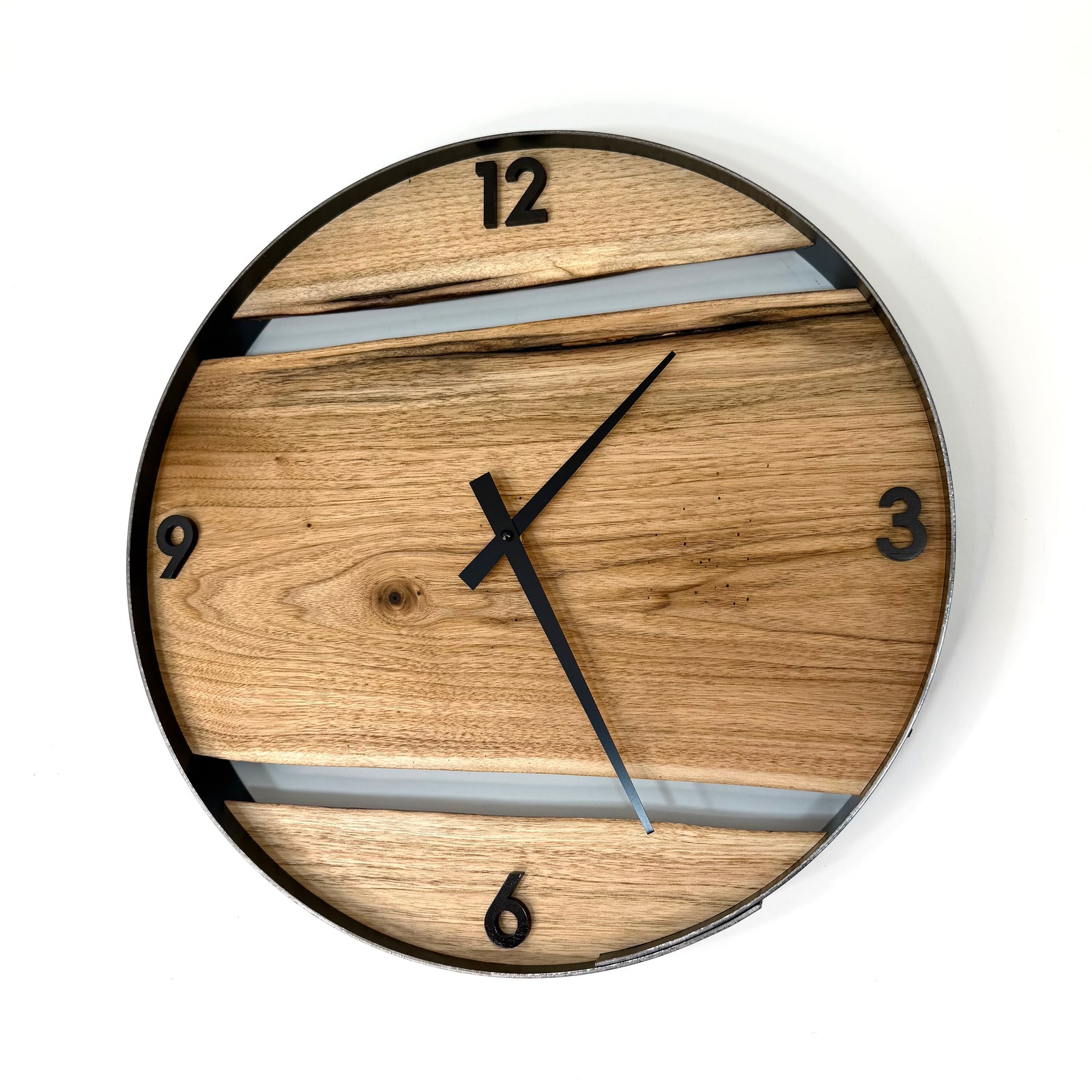 *NEW // 18” Butternut Live Edge Wood Clock