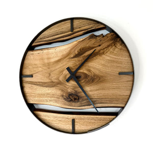 *NEW // 18” Butternut Live Edge Wood Clock