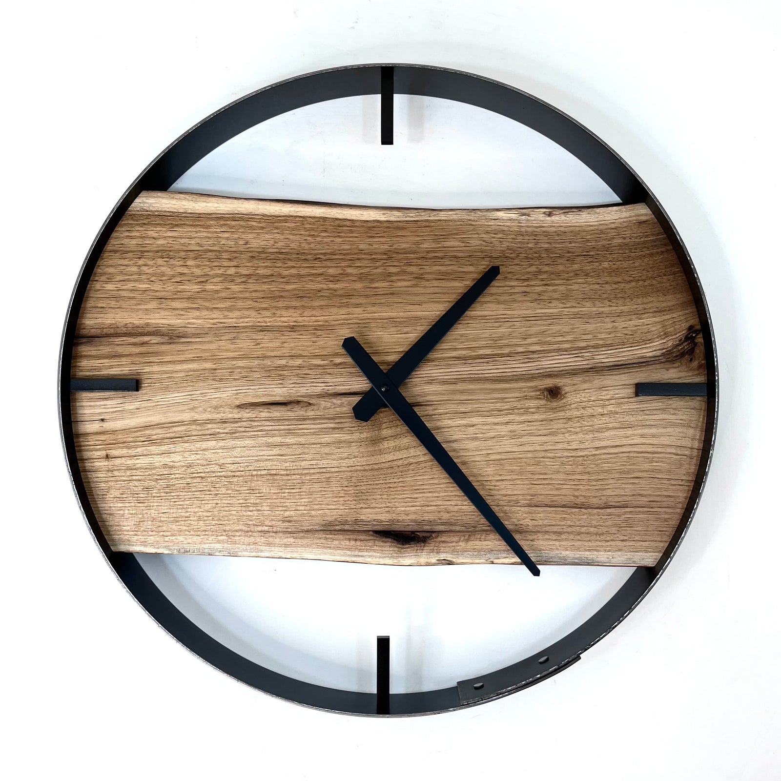 *NEW // 18” Butternut Live Edge Wood Wall Clock