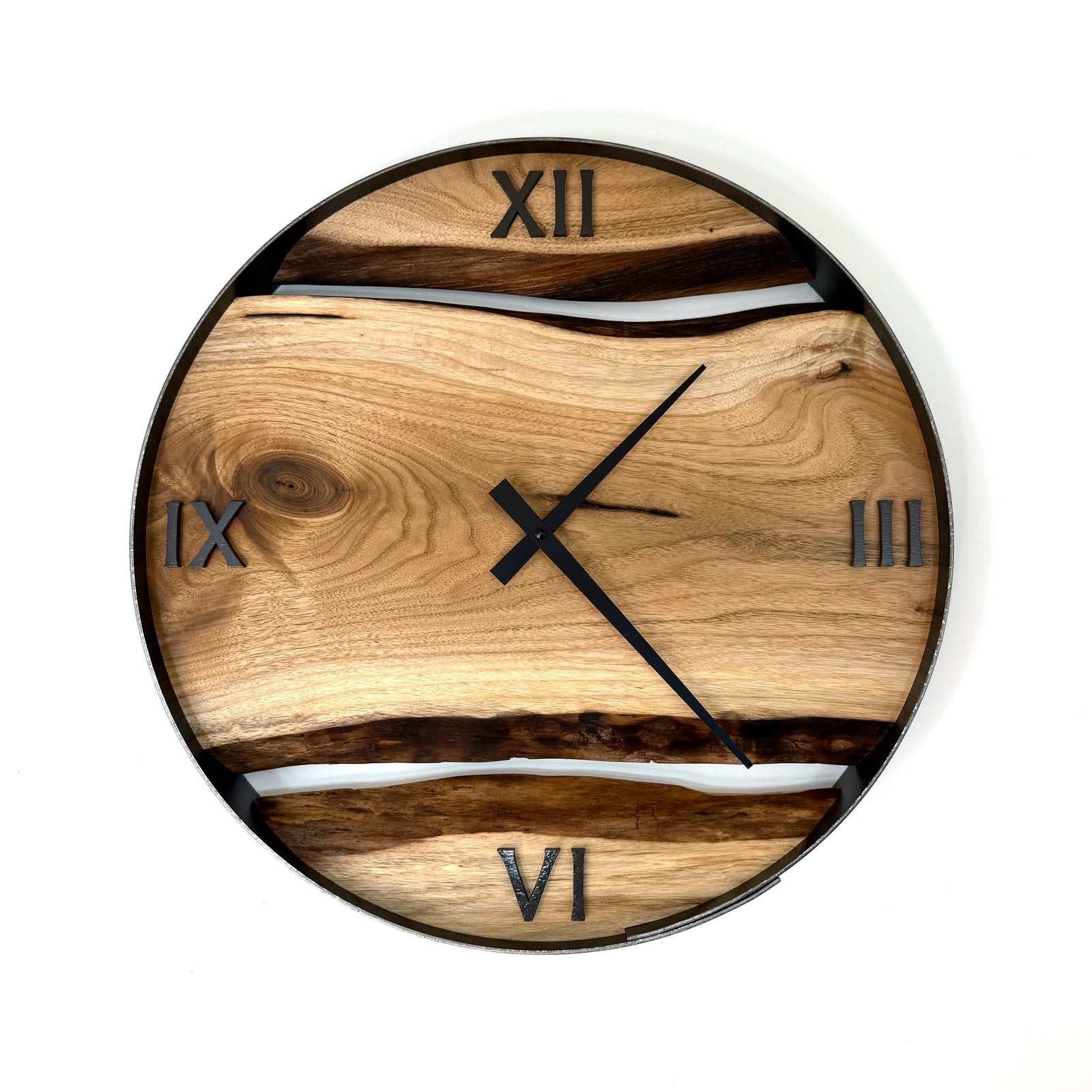 *NEW // 18” Butternut Live Edge Wood Clock