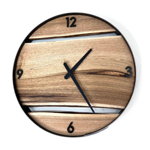 *NEW // 18” Butternut Live Edge Wood Clock