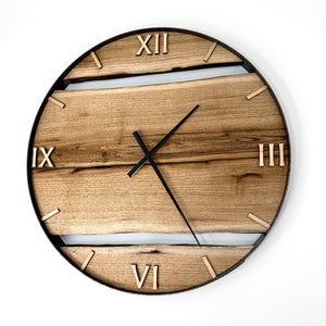 *NEW // 25” Butternut Live Edge Wood Clock