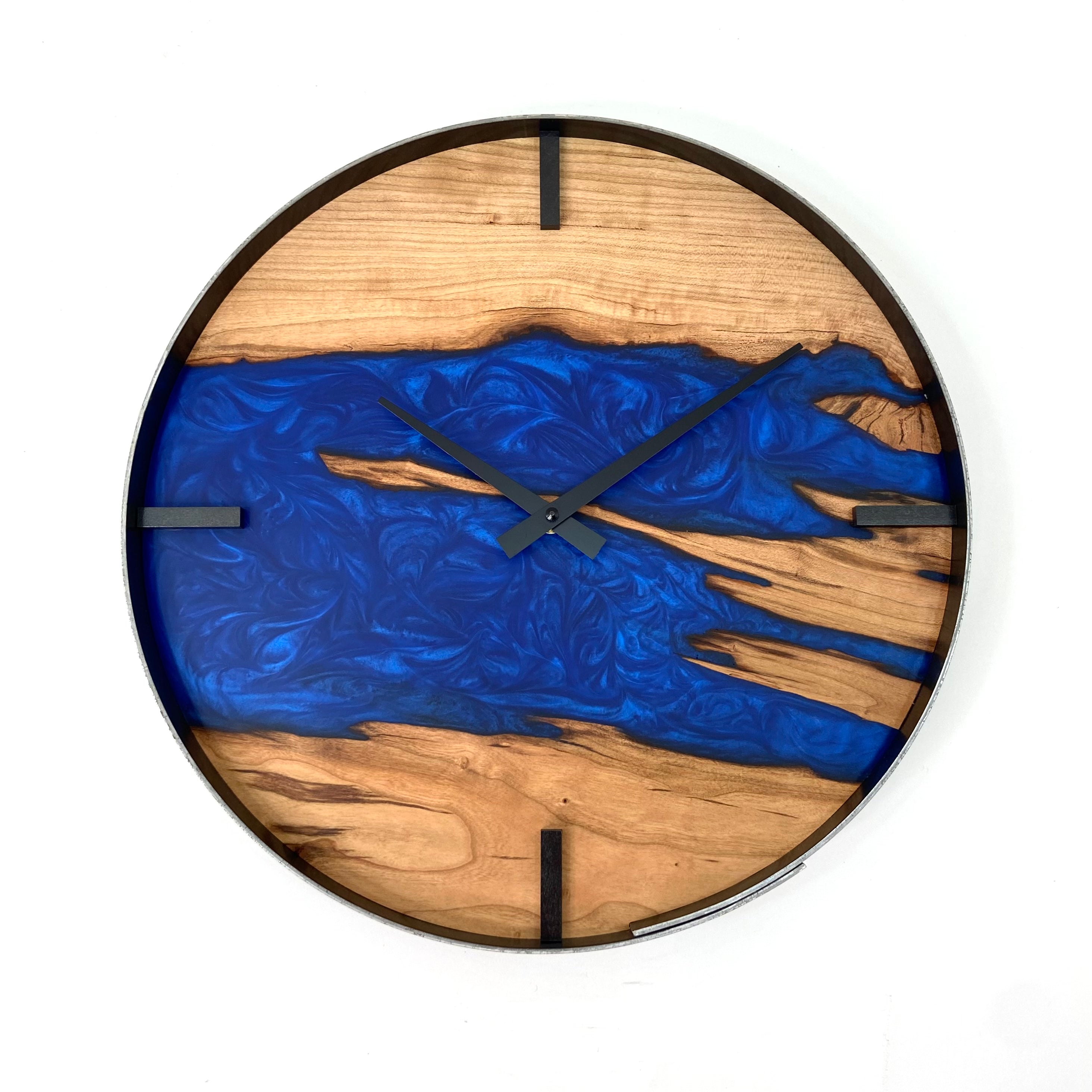 Clock Inlay Epoxy Inlay - Generational Design Works