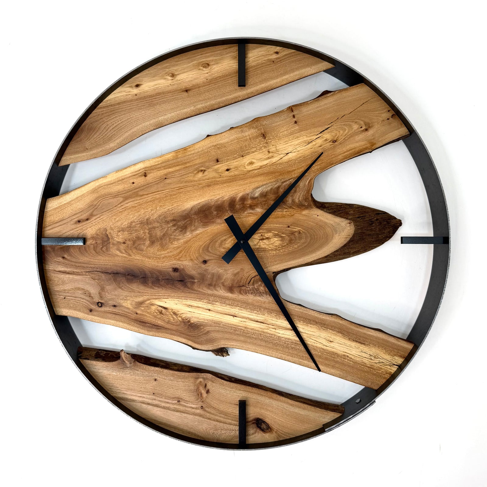 *NEW // 21” Elm Live Edge Wood Wall Clock