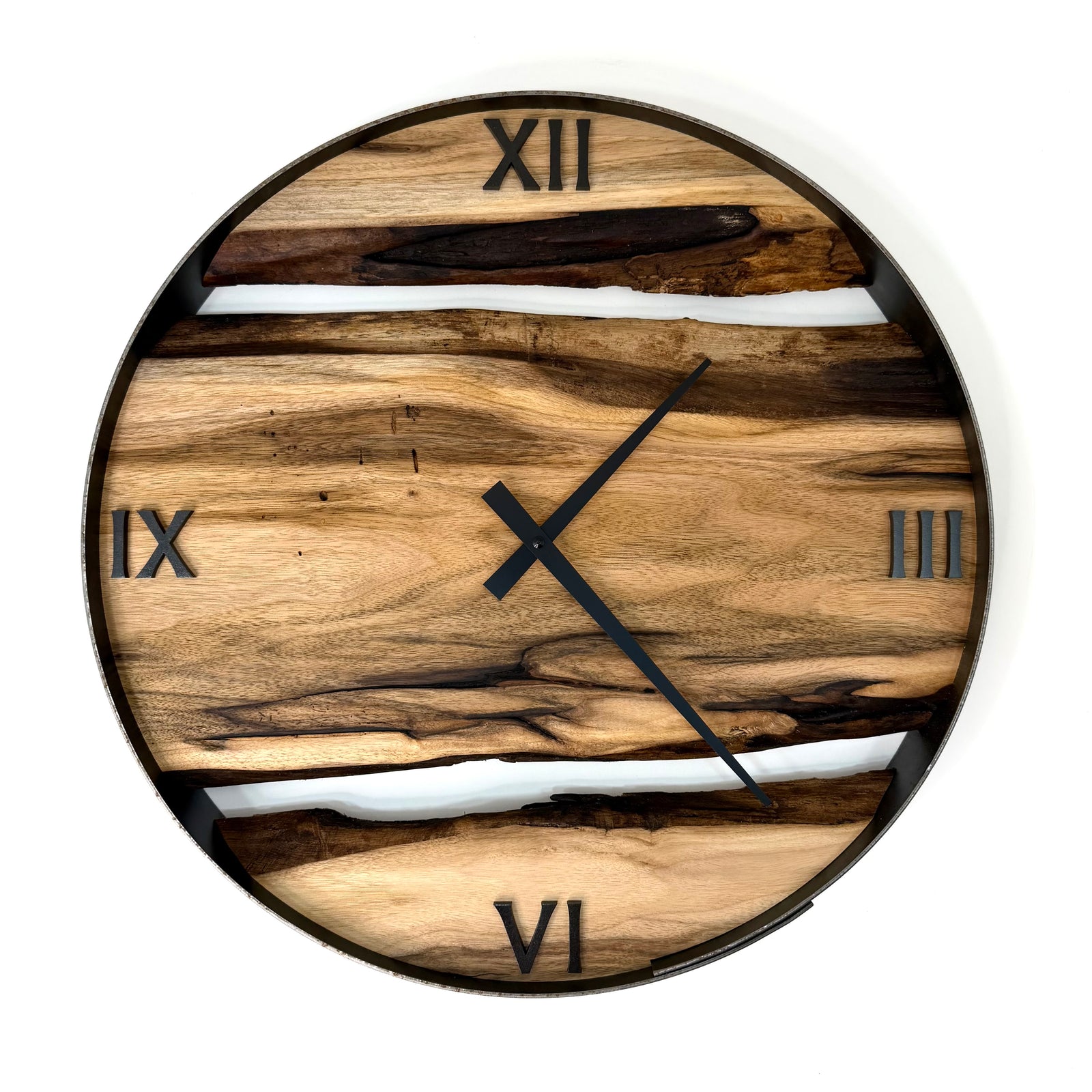 *NEW // 18” Butternut Live Edge Wood Clock