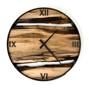 *NEW // 18” Butternut Live Edge Wood Clock