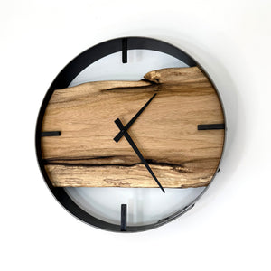 *NEW // 14” Butternut Live Edge Wood Wall Clock