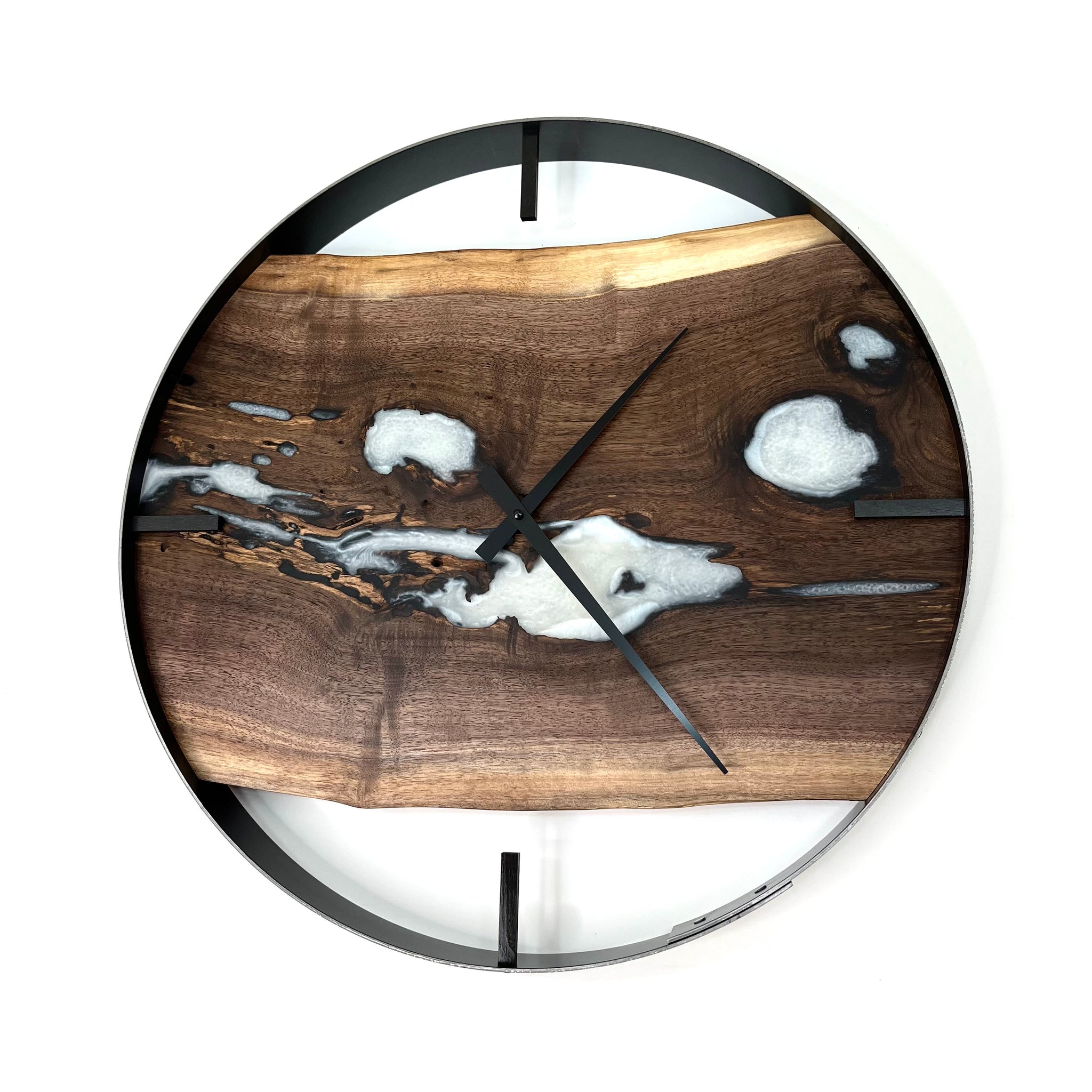 Clock Inlay Epoxy Inlay - Generational Design Works
