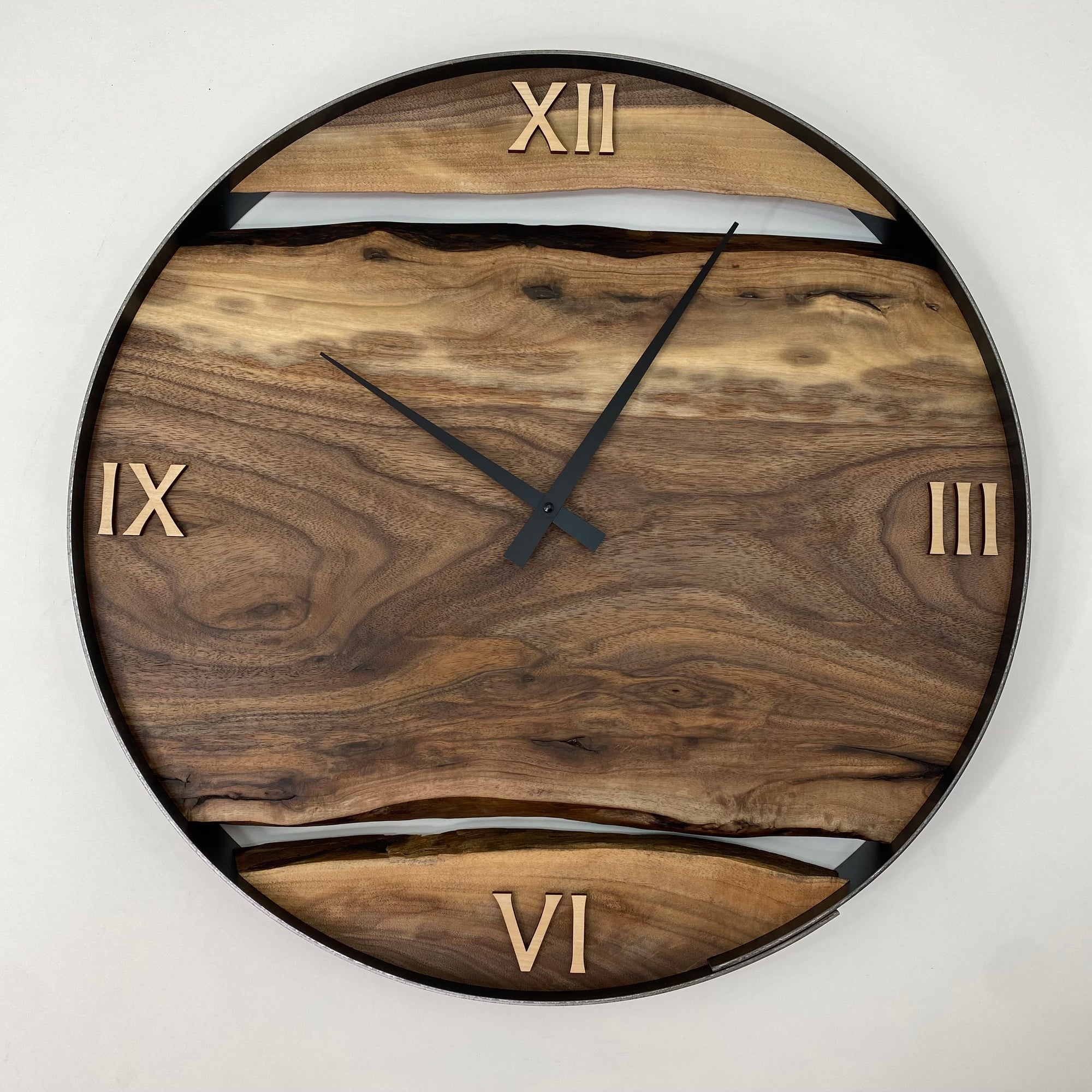 21” Black Walnut ft. Maple Roman Numerals