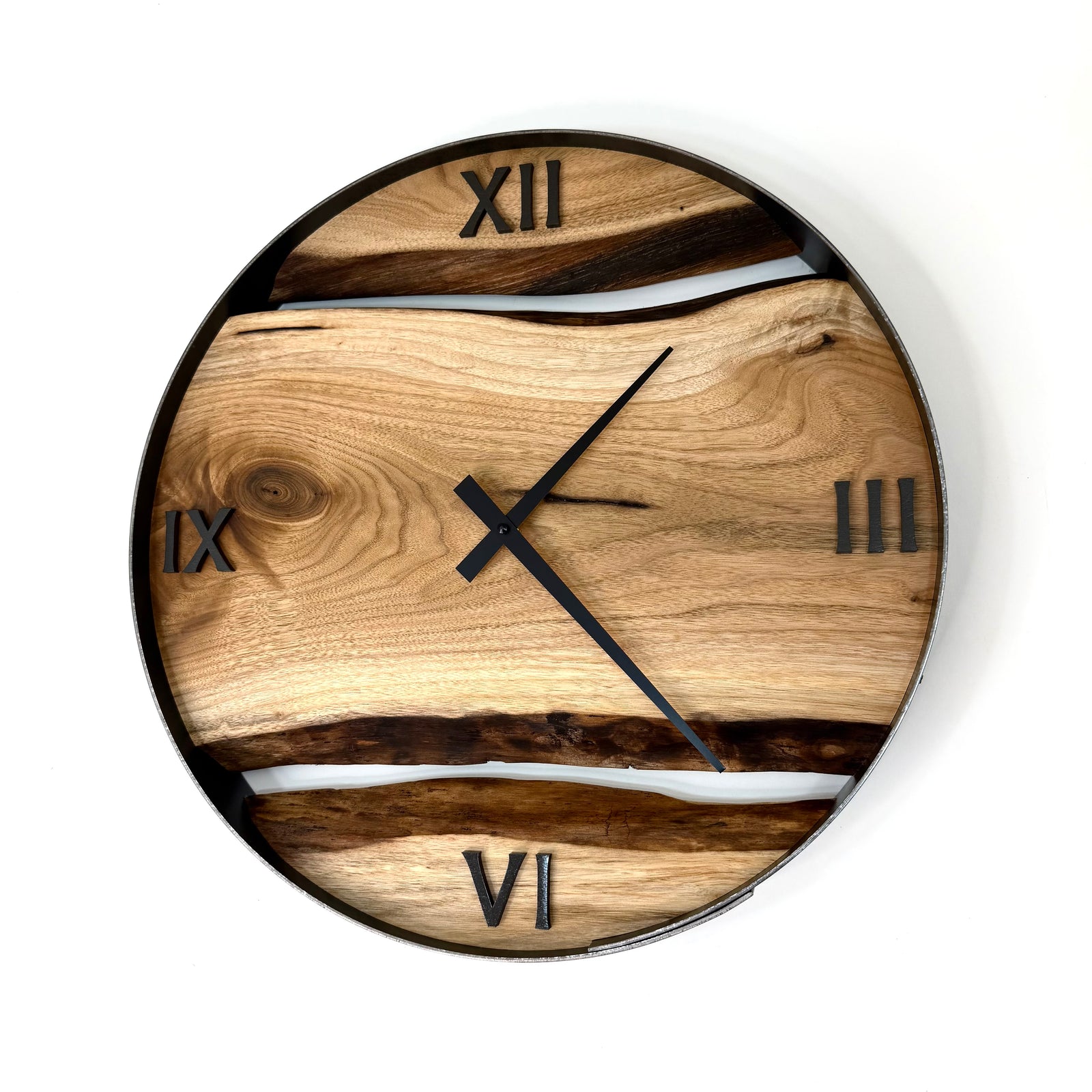 *NEW // 18” Butternut Live Edge Wood Clock