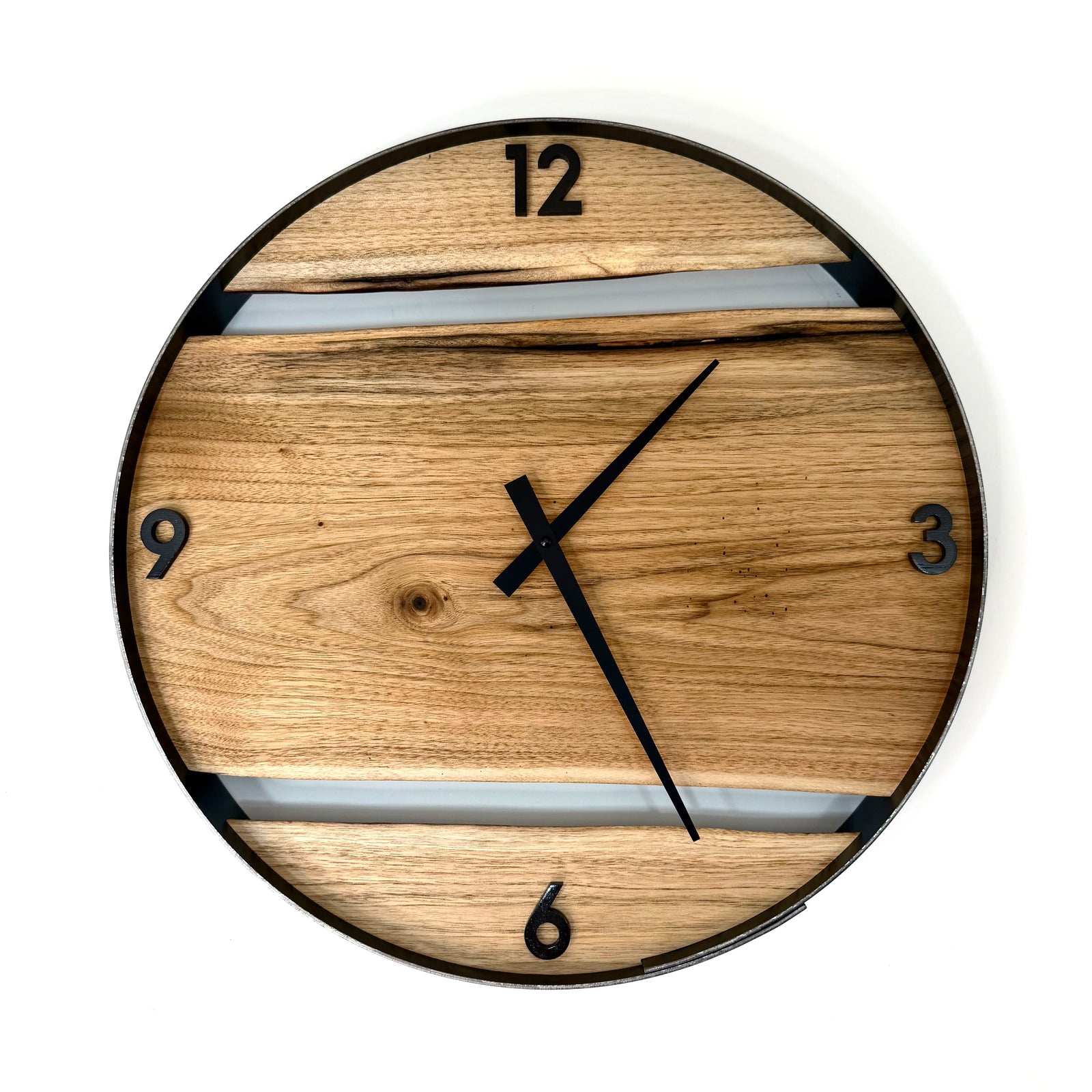*NEW // 18” Butternut Live Edge Wood Clock