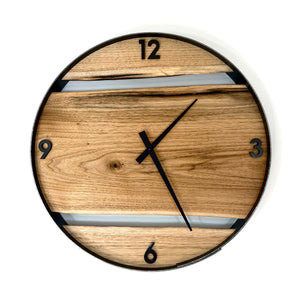 *NEW // 18” Butternut Live Edge Wood Clock