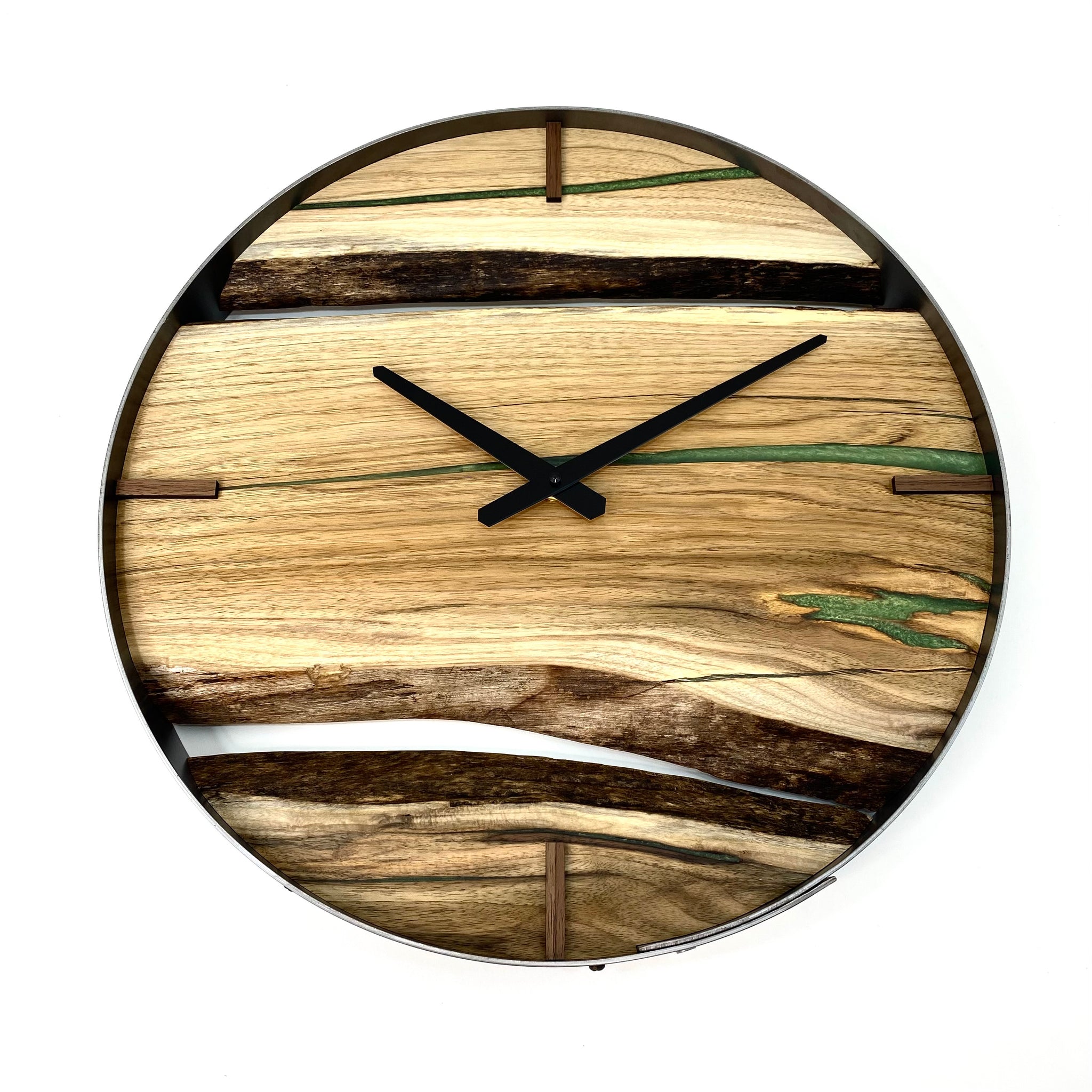 Clock Inlay Epoxy Inlay - Generational Design Works